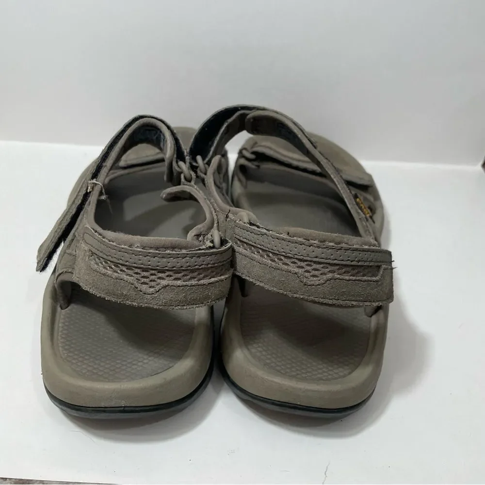 Teva Grey Velcro Outdoor Athletic Sandals